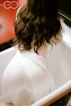 Em mẫu ruột nude cùng bộ trang phục áo dài