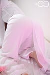 Em mẫu ruột nude cùng bộ trang phục áo dài