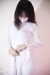 Em mẫu ruột nude cùng bộ trang phục áo dài