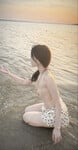 Idol shizuka (Ngọc Hương) các ảnh đi biển siu múp