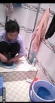 Quay lén bạn của chị tắm mới hôm qua tới chơi