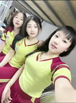 Mấy em gái xinh vô to mông to