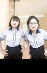 Mấy em gái xinh vô to mông to