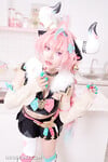 Gái Việt ZinieQ (@zinie) cosplay Varesa từ Genshin Impact