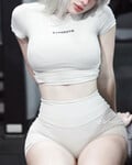 Tập Gym cho anh ngắm