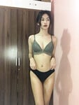 Em teen xinh gái Châu Á mình dây show cặp vú