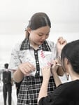 Em học sinh chụp hình sexy